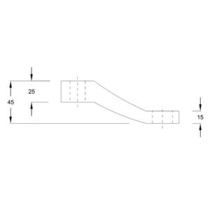 Spider Fittings – SS316 (200mm) DF 07