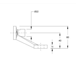 Spider Fittings – SS316 (200mm) DF 08