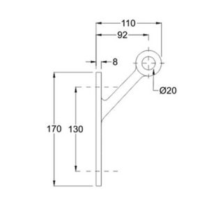 Spider Fittings – SS316 (200mm) DF 10