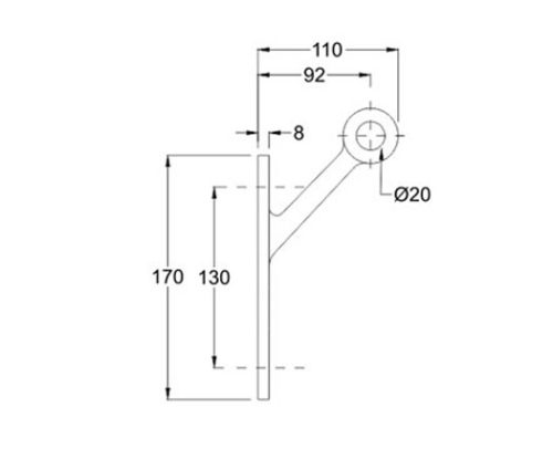 Spider Fittings – SS316 (200mm) DF 10