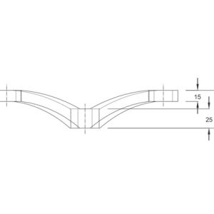 Spider Fittings – SS316 (220mm) DF SF 222