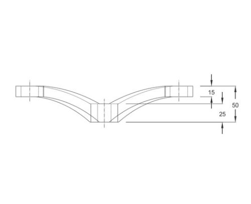 Spider Fittings – SS316 (220mm) DF SF 222