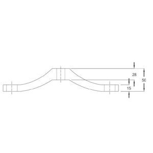 Spider Fittings – SS316 (220mm) DF SF 223