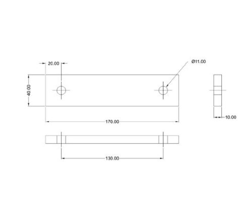 Spider Fittings – SS316 (220mm) DF SFP