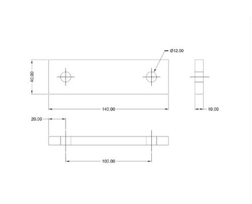 Spider Fittings – SS316 (220mm) DF SFP