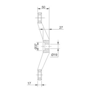 Spider Fittings – SS316 (250mm) DF PS 250 A