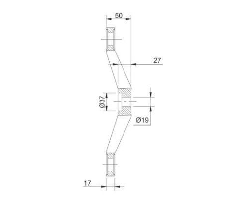 Spider Fittings – SS316 (250mm) DF PS 250 A