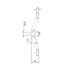Spider Fittings – SS316 (250mm) DF PS 250 C