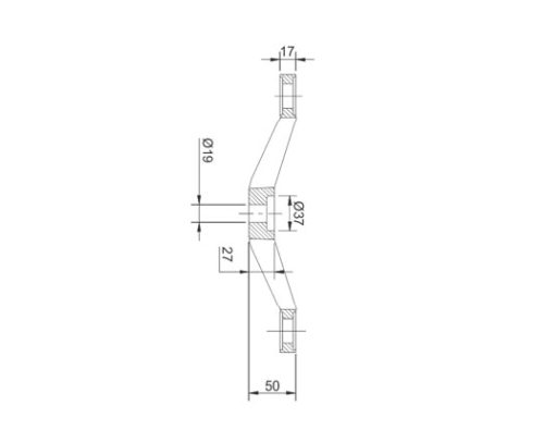 Spider Fittings – SS316 (250mm) DF PS 250 C