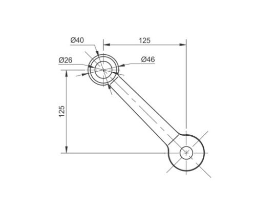 Spider Fittings – SS316 (250mm) DF PS 250 D