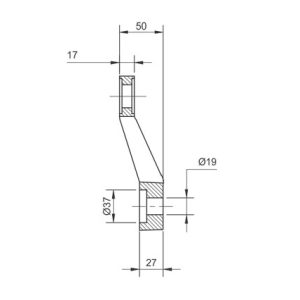 Spider Fittings – SS316 (250mm) DF PS 250 D