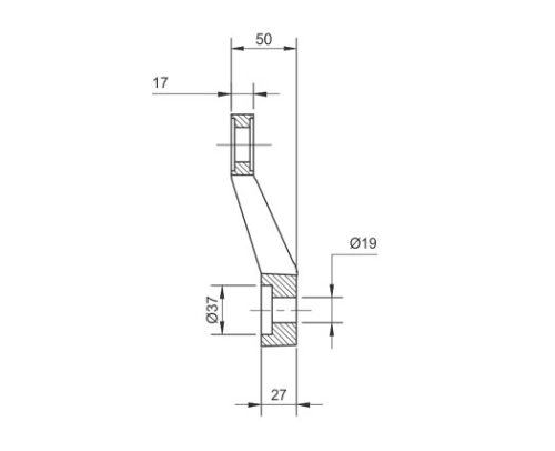 Spider Fittings – SS316 (250mm) DF PS 250 D