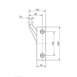 Spider Fittings – SS316 (250mm) DF FS 250 C