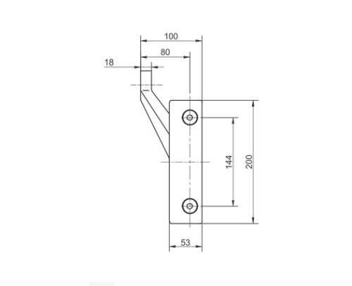 Spider Fittings – SS316 (250mm) DF FS 250 C