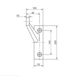 Spider Fittings – SS316 (250mm) DF FS 250 D