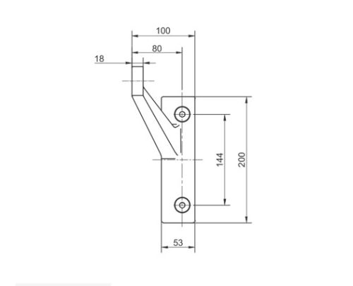 Spider Fittings – SS316 (250mm) DF FS 250 D