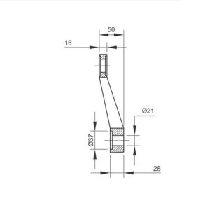 Spider Fittings – SS316 (250mm) DF PS 300 B