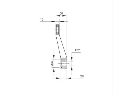 Spider Fittings – SS316 (250mm) DF PS 300 B