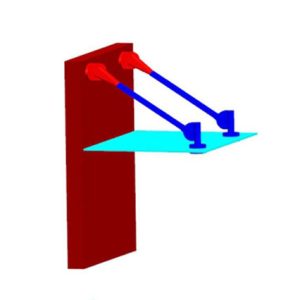 Canopy Fittings SS304/316 DF FC 036