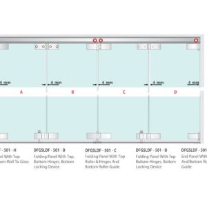 GLASS SLIDING & FOLDING SYSTEM 501 H
