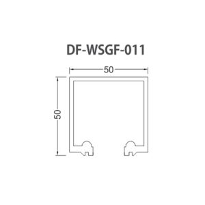 Glass Centre Sliding Folding system 901P / SS 304