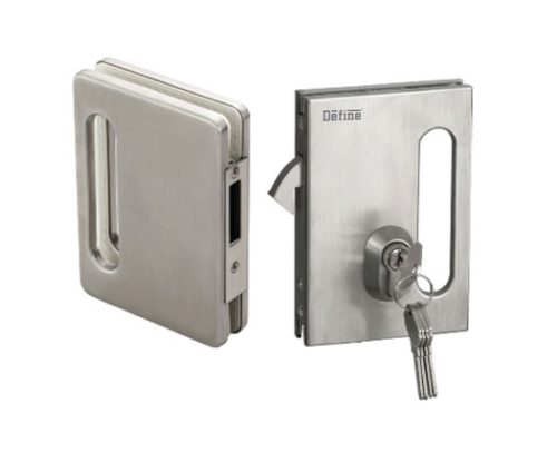 Sliding Glass Handle Lock – SS304 DF SGHL 521