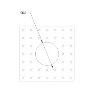 Sliding Glass Handle Lock – SS304 DF SGHL 523