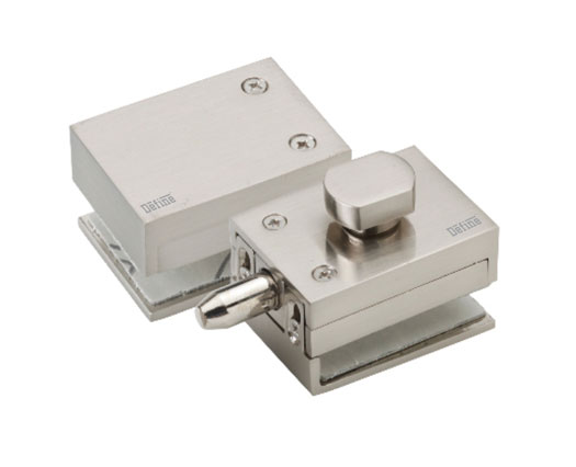 Glass Door Lock Without Cut Out DF GL 01A
