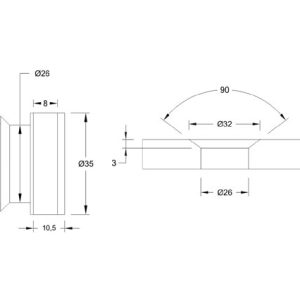 Point Fixing Connector SS304 DF SGSF 076