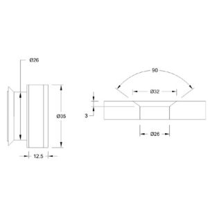 Point Fixing Connector SS304 DF SGSF 077