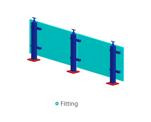 Baluster Railings SS304/SS316 DF BL ACC 07