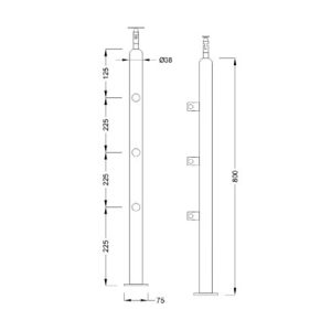 Baluster DF BL 003