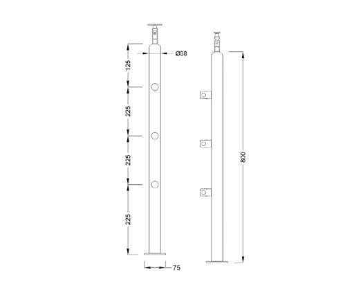 Baluster DF BL 003