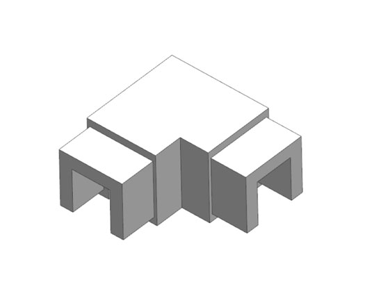 End Cap For Handrail DF ALCEH 02
