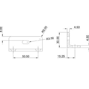 Glass Sliding Fittings DF SGF 015