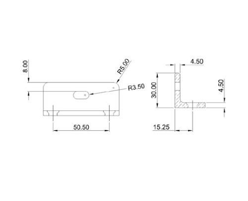 Glass Sliding Fittings DF SGF 015