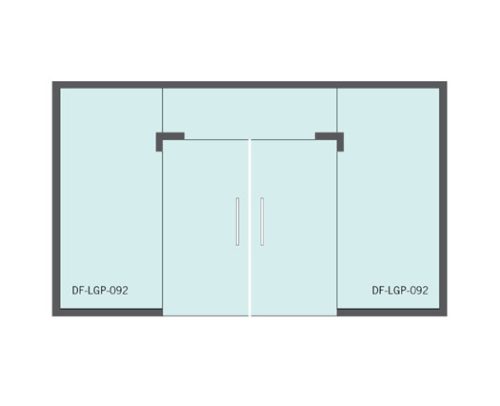 Glass Glazing Profiles DF LGP 092