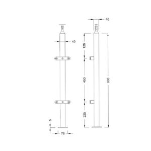 Baluster DF BL 009