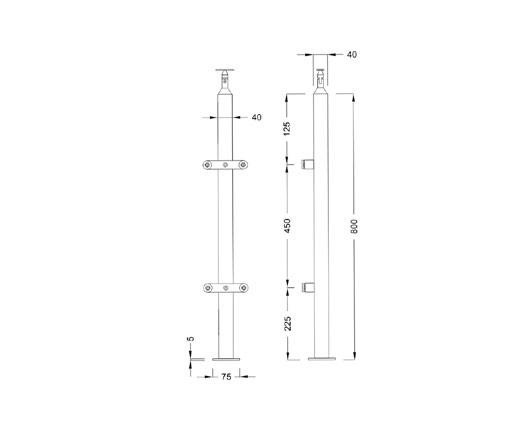Baluster DF BL 009