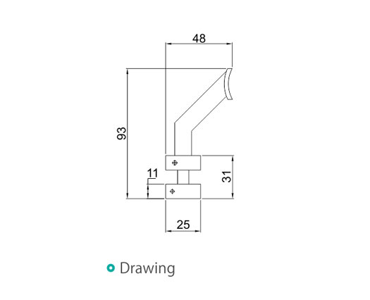 Baluster Railings SS304/SS316 DF BL ACC 01 B