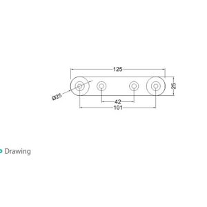 Baluster Railings SS304/SS316 DF BL ACC 02 C
