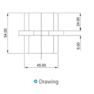 Rib Sleeve For Hand Rail DF ALRSH 02