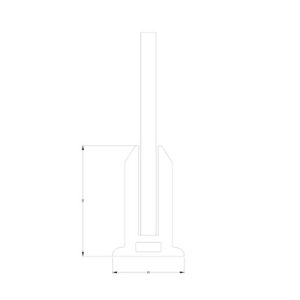 Aluminum Bottom Bracket DF ALRL 05
