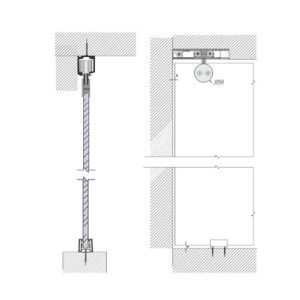 Glass Sliding Fittings DF GSF 011 A