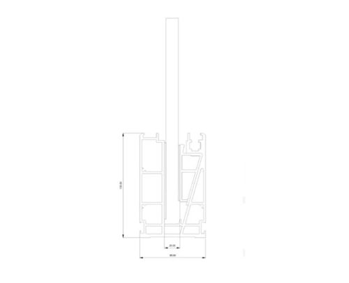 Aluminum Bottom Bracket DF ALRL 02