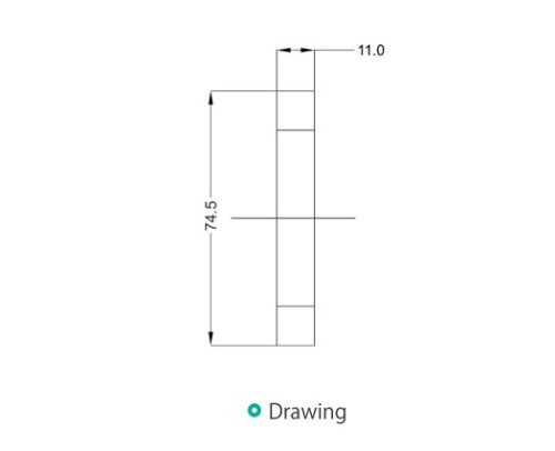 Wall Concealed Handrail DF ALWCH 02