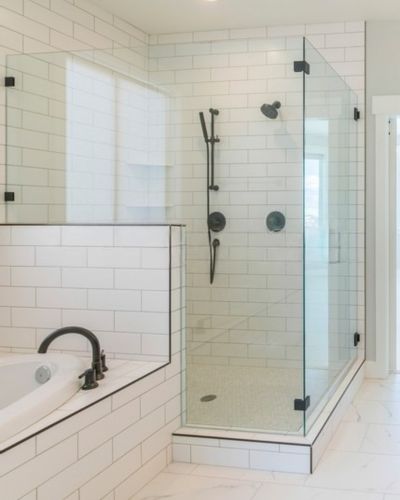 Frameless Shower