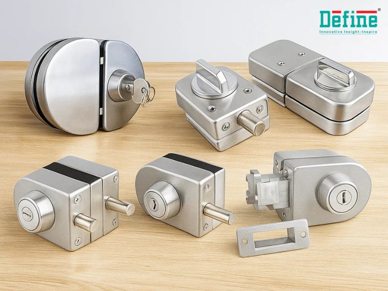 Glass Door Lock Fitting